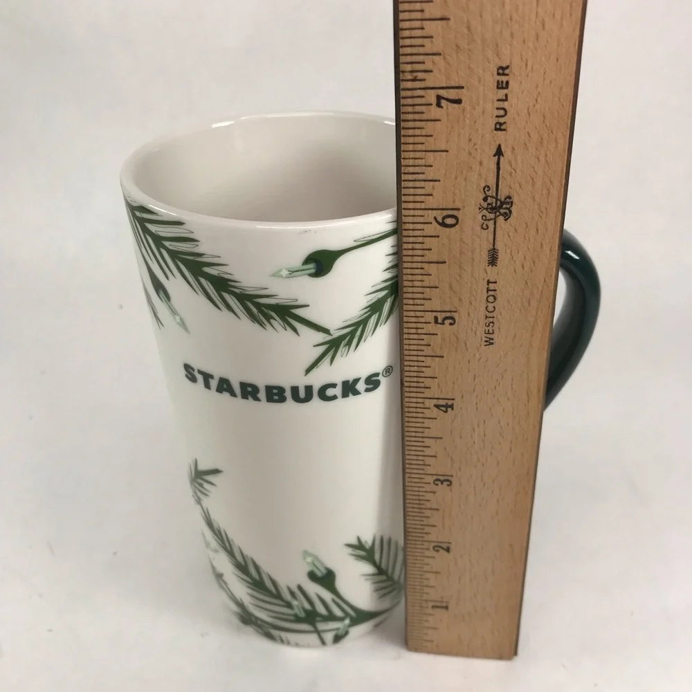 Starbucks Tall Coffee Tea Mug 16 Oz Tall Holiday Collection Twinkle Lights 2020